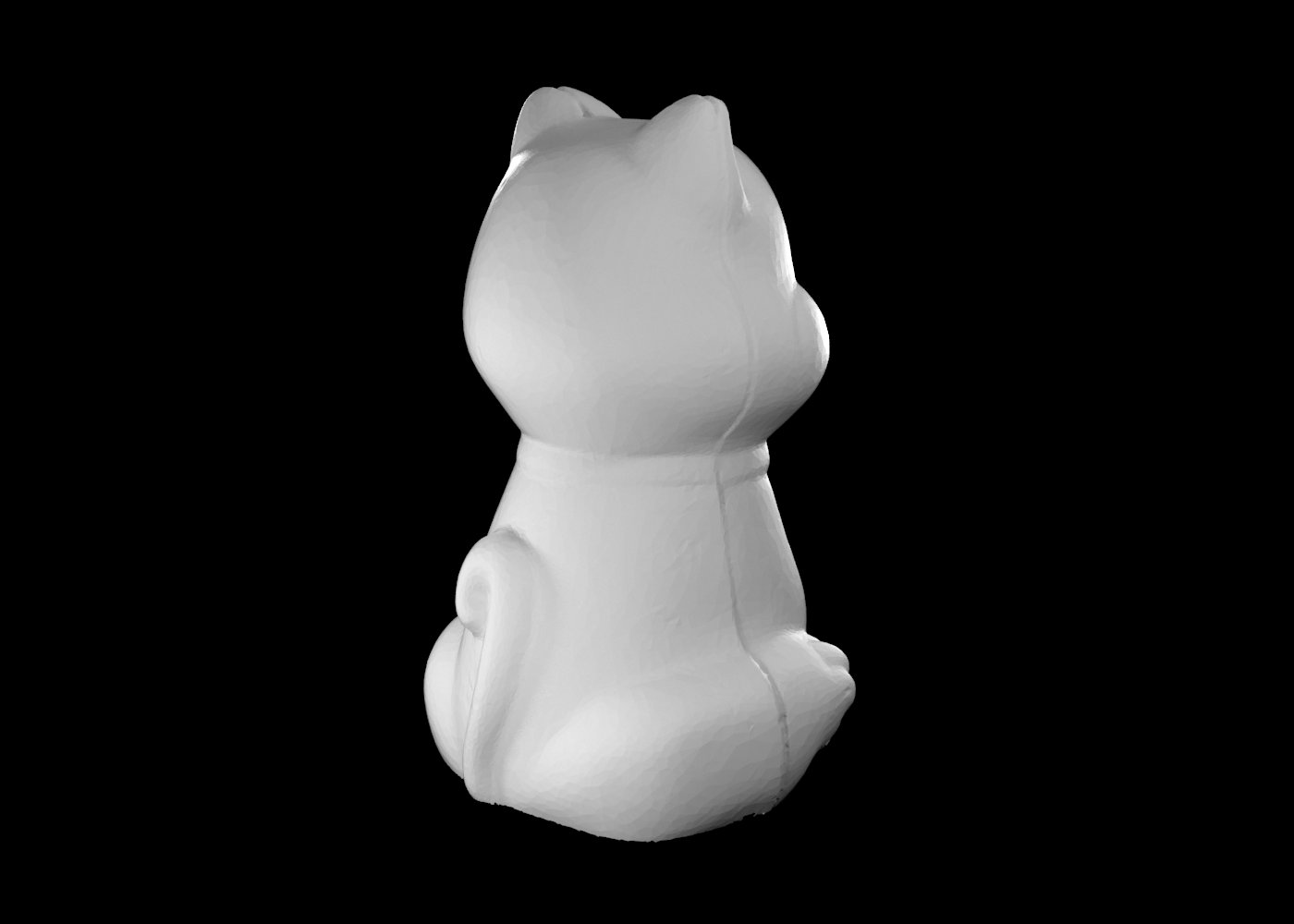 reverse engineering statua gatto 4